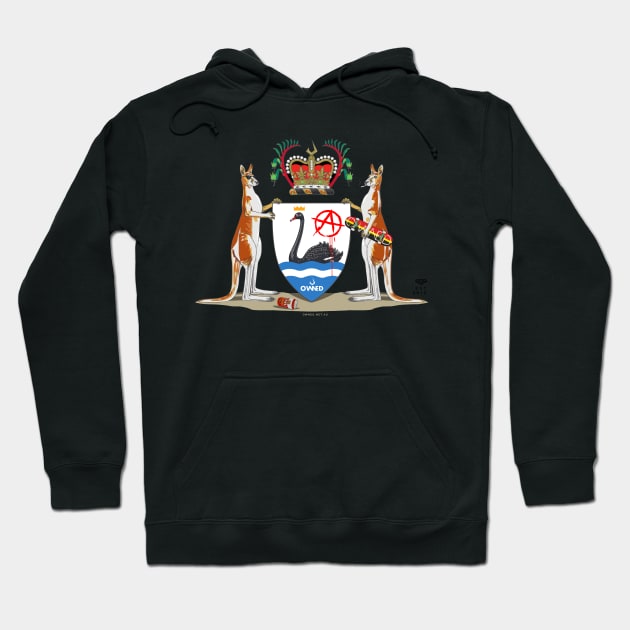 Perth, Australia Coat of arms, well sort of ;) Hoodie by rolphenstien